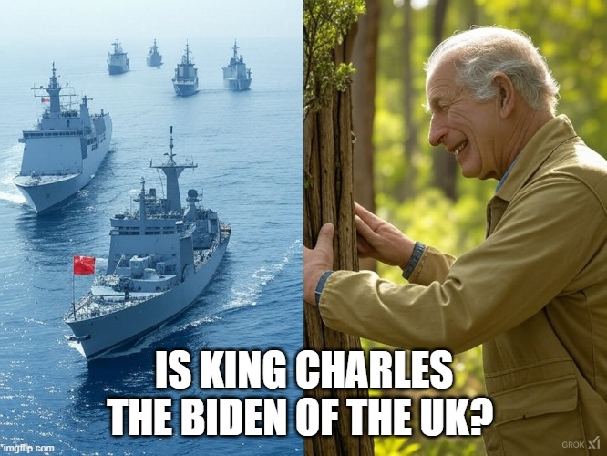 Hmmm seems like there might be some similarities. | IS KING CHARLES THE BIDEN OF THE UK? | image tagged in biden,uk,us,china,ccp,democracy | made w/ Imgflip meme maker