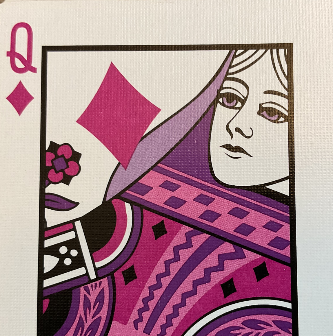 The drunk queen card. Blank Meme Template