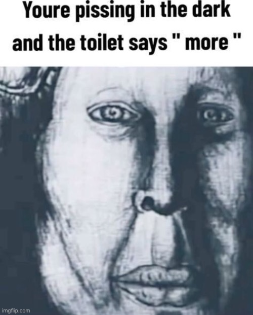 MORE | image tagged in piss,toilet | made w/ Imgflip meme maker