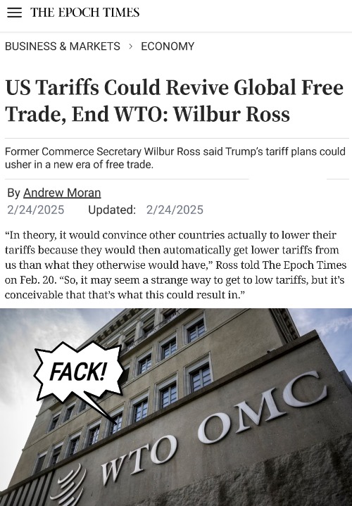 Next global organization to fight for its life | image tagged in american politics,economics,politics,trade,tariffs | made w/ Imgflip meme maker