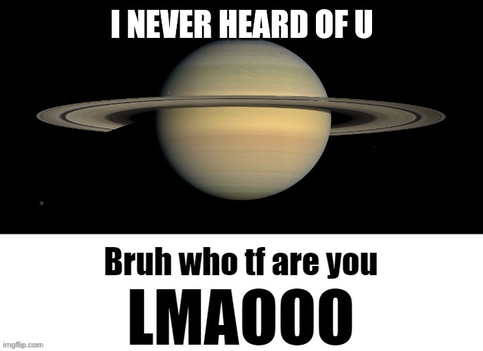 Bruh who tf are you LMAOOO | I NEVER HEARD OF U | image tagged in bruh who tf are you lmaooo | made w/ Imgflip meme maker