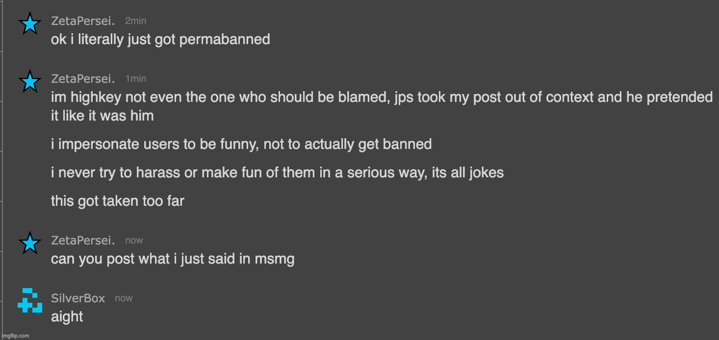 permabanning him for something jps did is shitty as hell | made w/ Imgflip meme maker
