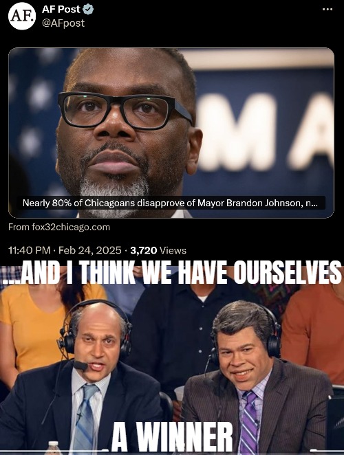 ...AND I THINK WE HAVE OURSELVES; A WINNER | image tagged in american politics,chicago,voting,corruption | made w/ Imgflip meme maker