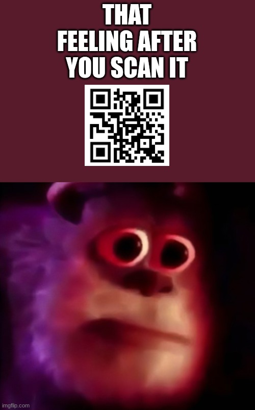 ROOT BEER NO ROOT BEERi like kids i r@pe kids i like kids i r@pe kids i like kids i r@pe kids  | THAT FEELING AFTER YOU SCAN IT | image tagged in mmm,my singing monsters,sus,wreck it ralph | made w/ Imgflip meme maker