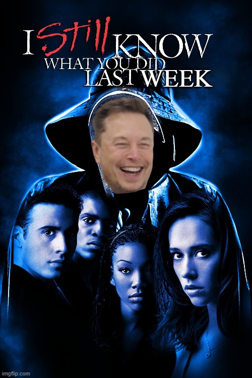 Produced by DOGE | WEEK | image tagged in elon musk,doge,government corruption,trump,maga,horror movies | made w/ Imgflip meme maker