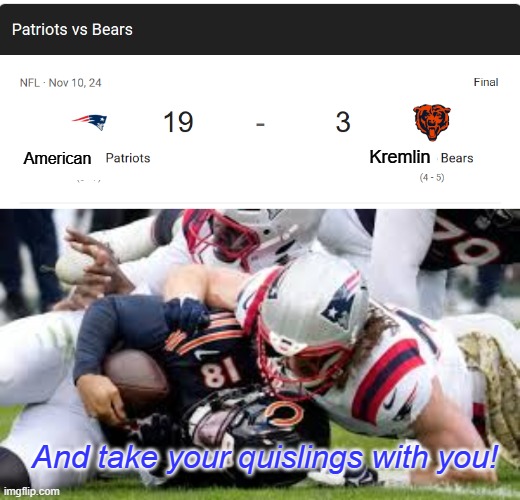 American Kremlin And take your quislings with you! | made w/ Imgflip meme maker