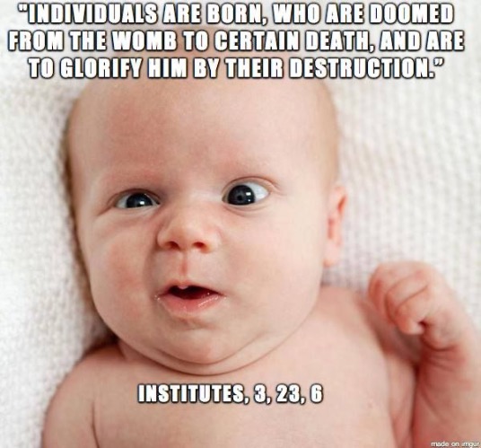 Ghoulish Lie From Hell | image tagged in calvinism,arminian,molinism,subtly catholic corpse dogma,fiendish ai marionette nuanced gnostic,reformed theology 5 point | made w/ Imgflip meme maker