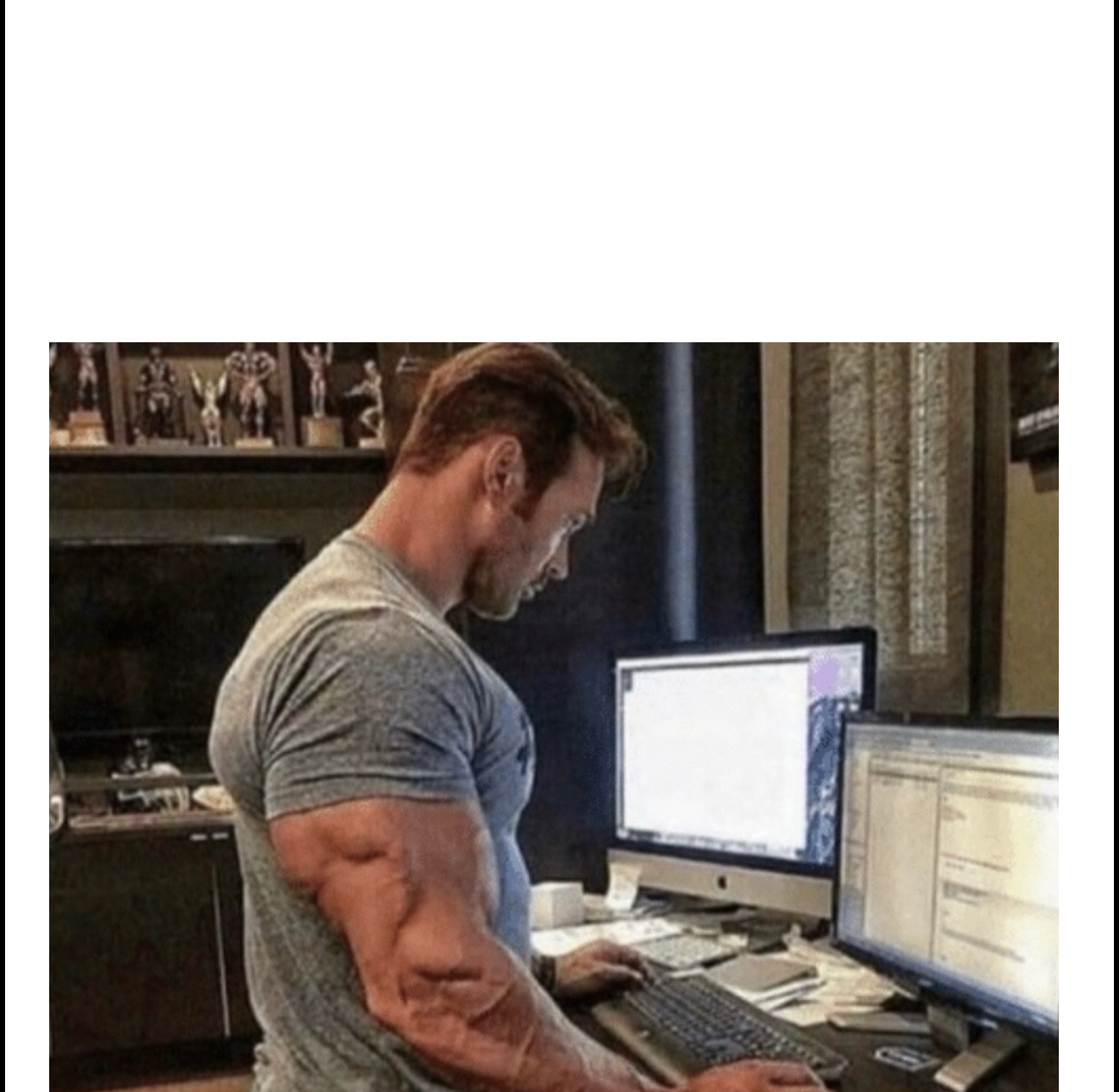 Computer Blank Meme Template