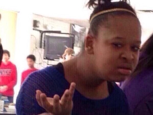 Black Girl Wat Blank Meme Template