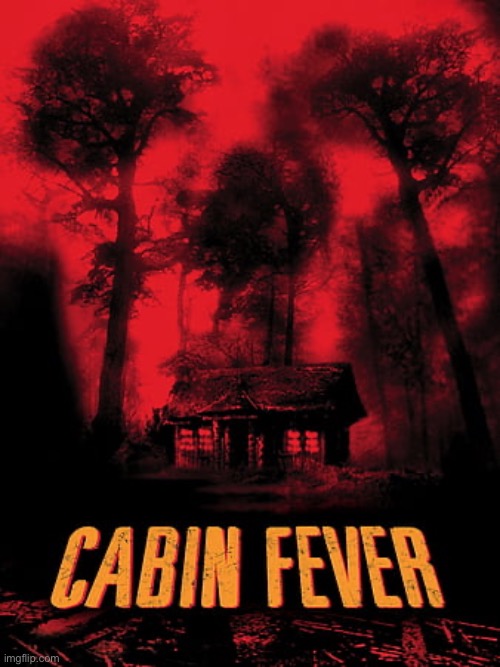 Cabin fever (2002) | image tagged in cabin,fever,2002 | made w/ Imgflip meme maker