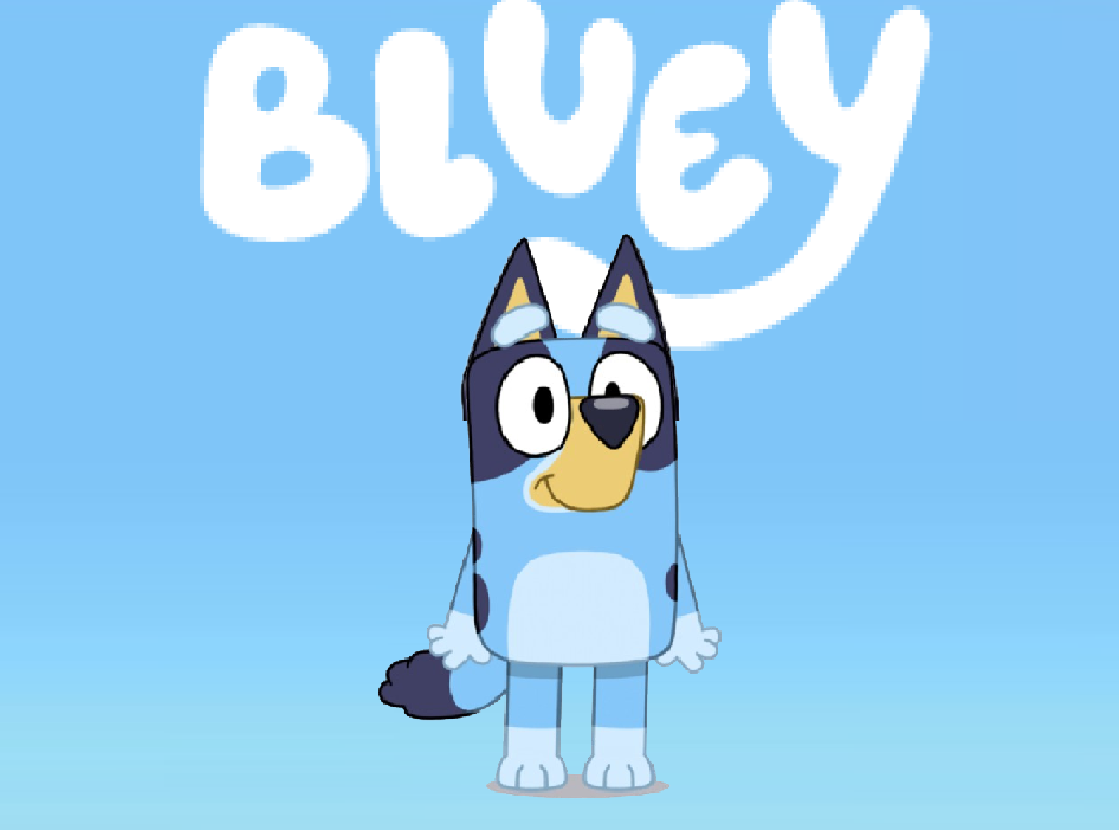 Bluey Theme Song Blank Meme Template