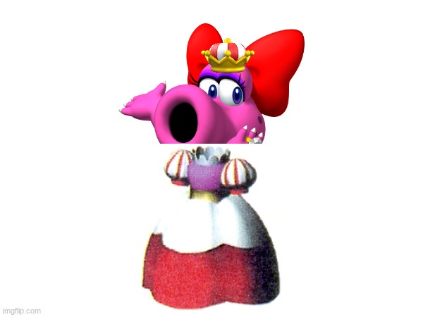 Royal Birdo | image tagged in super mario,mario,dream,dreams | made w/ Imgflip meme maker