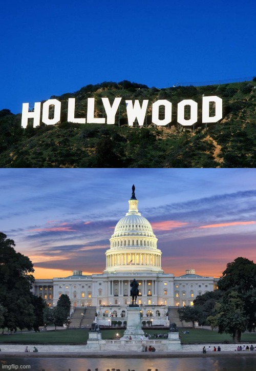 image tagged in scumbag hollywood,washington dc swamp | made w/ Imgflip meme maker