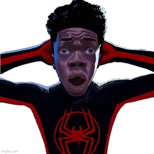 Miles Morales transperant | image tagged in miles morales transperant | made w/ Imgflip meme maker