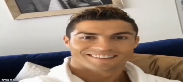 image tagged in ronaldo smile | made w/ Imgflip meme maker