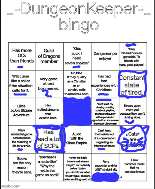 I turned it into a template, you're welcome | image tagged in _-dungeonkeeper-_ blingo | made w/ Imgflip meme maker