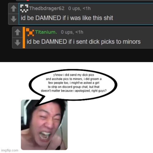 titanplex slander #5 | made w/ Imgflip meme maker