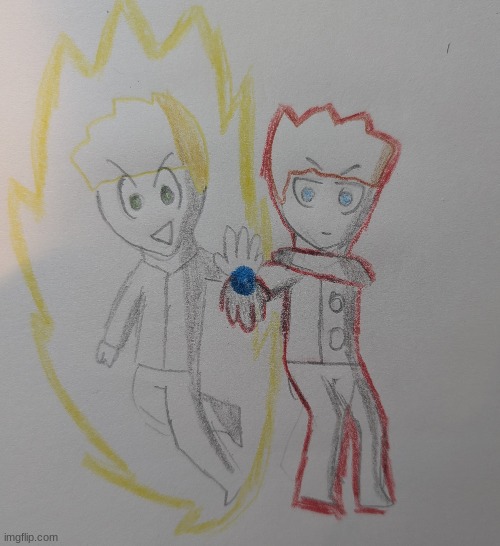 Badass art of Wright and Matt | made w/ Imgflip meme maker