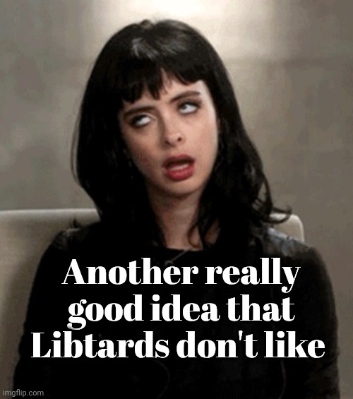 eye roll | Another really good idea that Libtards don't like | image tagged in eye roll | made w/ Imgflip meme maker