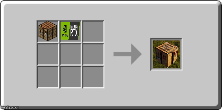 Le cwaft | image tagged in crafting table meme,funny memes,mincraft,random bullshit go,satisfied seal,wisdom | made w/ Imgflip meme maker