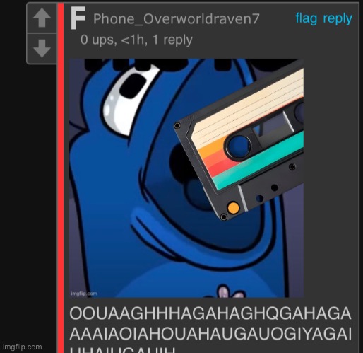 one fucking eats a fucking mixtape for no fucking reason | image tagged in one fucking eats a fucking mixtape for no fucking reason | made w/ Imgflip meme maker