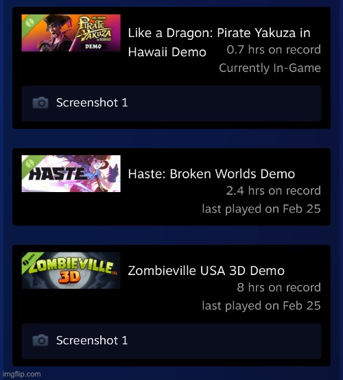 I’m eating ALL of the demos up. | made w/ Imgflip meme maker