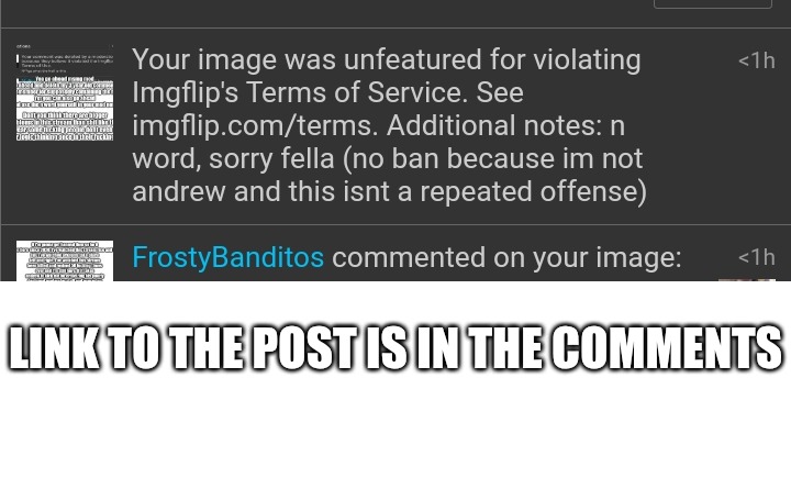 LINK TO THE POST IS IN THE COMMENTS | made w/ Imgflip meme maker