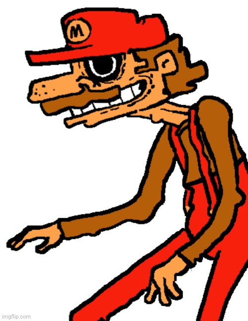 Groat Mario | image tagged in groat mario | made w/ Imgflip meme maker