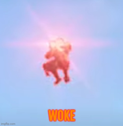 Woke Spartan - TheRussianBadger | WOKE | image tagged in woke spartan - therussianbadger | made w/ Imgflip meme maker