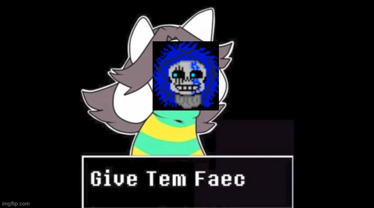 bruh | image tagged in give temmie a face | made w/ Imgflip meme maker