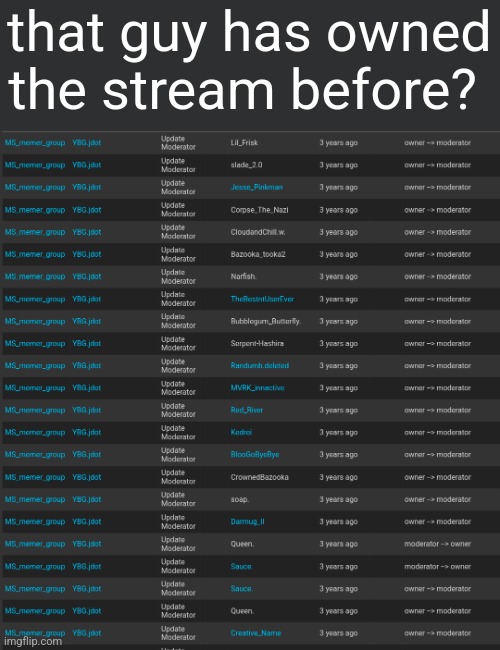 that guy has owned the stream before? | made w/ Imgflip meme maker