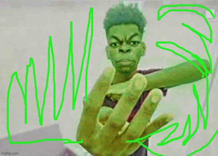 Beast Boy Holding Up 4 Fingers | image tagged in beast boy holding up 4 fingers | made w/ Imgflip meme maker