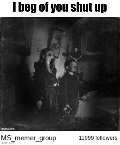 who the fuck did this | image tagged in i beg of you shut up | made w/ Imgflip meme maker