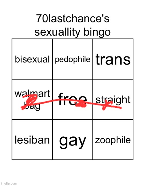 70lastchance's sexuallity bingo (very shitty) | image tagged in 70lastchance's sexuallity bingo very shitty | made w/ Imgflip meme maker