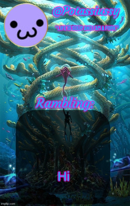 Another shitty announcement template | Hi | image tagged in another shitty announcement template | made w/ Imgflip meme maker