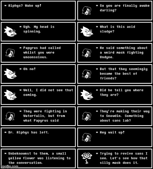 Meanwhile, in Alphys’ true lab… | made w/ Imgflip meme maker