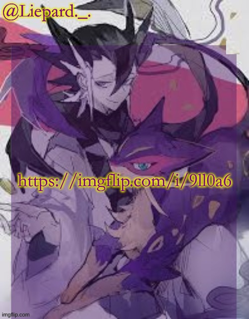 Liepard announcement template | https://imgflip.com/i/9ll0a6 | image tagged in liepard announcement template | made w/ Imgflip meme maker