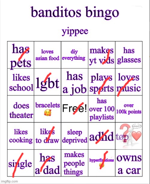 L10 | image tagged in banditos bingo | made w/ Imgflip meme maker