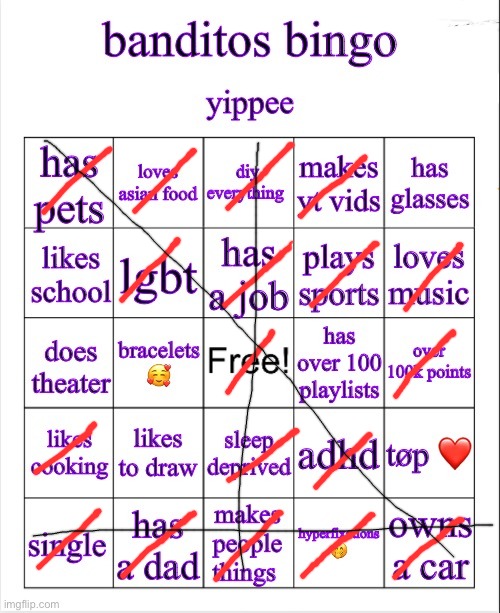 banditos bingo | image tagged in banditos bingo | made w/ Imgflip meme maker