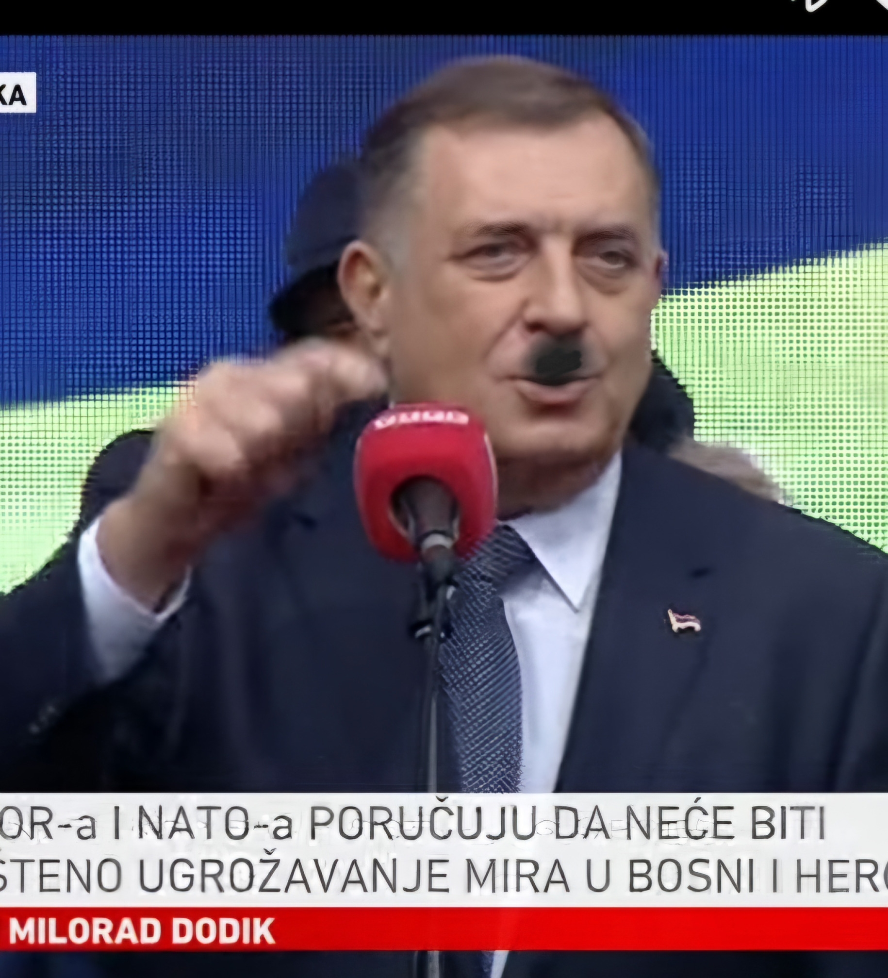 High Quality President Dodik Blank Meme Template