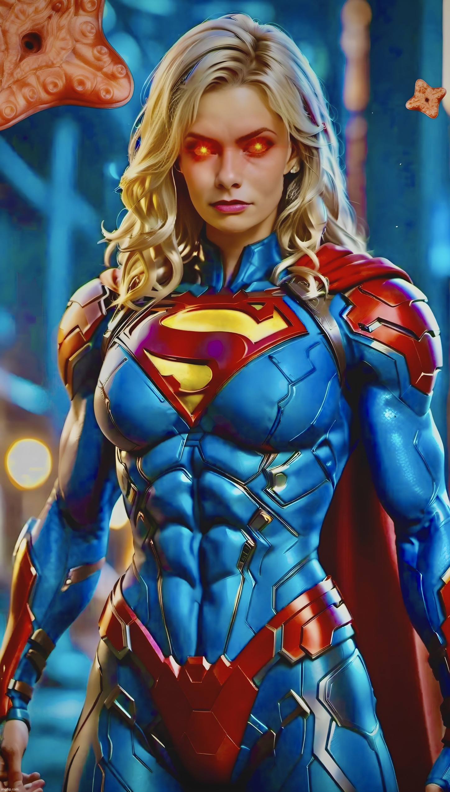 Supergirl | image tagged in supergirl,superhero,memes,armor,aliens | made w/ Imgflip meme maker