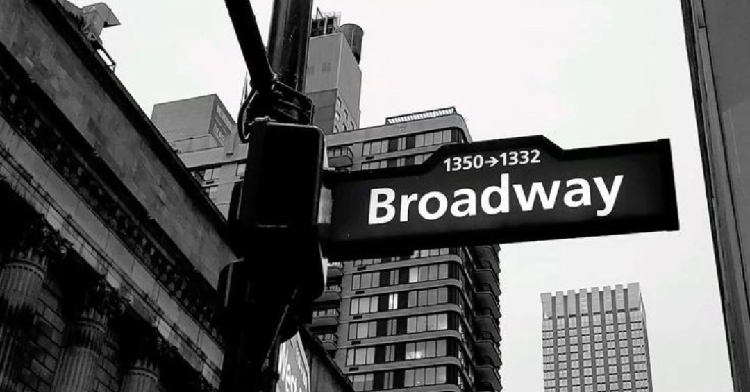 Broadway. Blank Meme Template