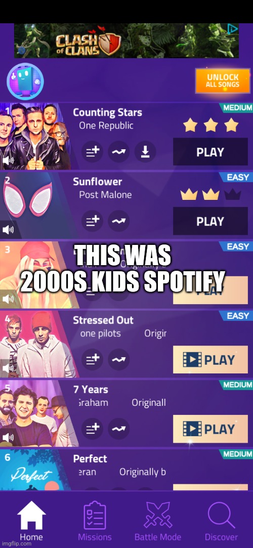 What we had as kids | THIS WAS 2000S KIDS SPOTIFY | image tagged in nostalgia | made w/ Imgflip meme maker