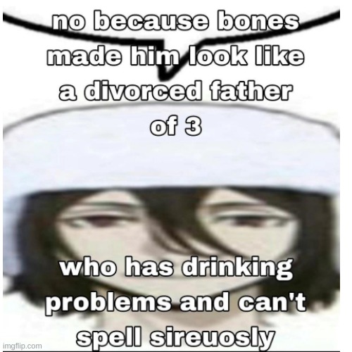 he still hot tho | image tagged in bsd | made w/ Imgflip meme maker