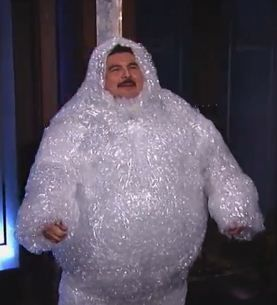 Bubble Wrap Man Blank Meme Template