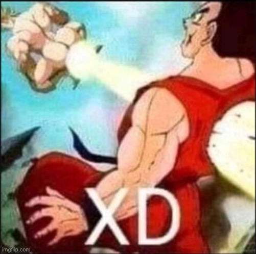 XD | image tagged in dio,goku | made w/ Imgflip meme maker