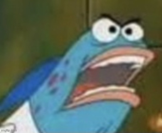 big meaty claws~~~ | image tagged in harold fish | made w/ Imgflip meme maker
