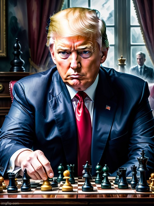 Checkmate | image tagged in checkmate,chess,president trump,winning,political meme,memes | made w/ Imgflip meme maker