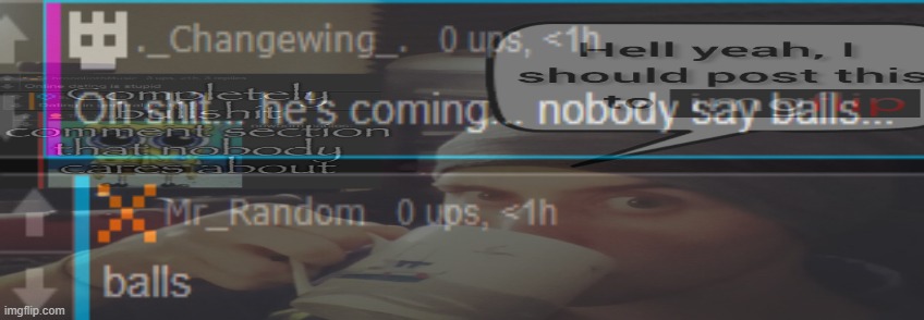 made w/ Imgflip meme maker