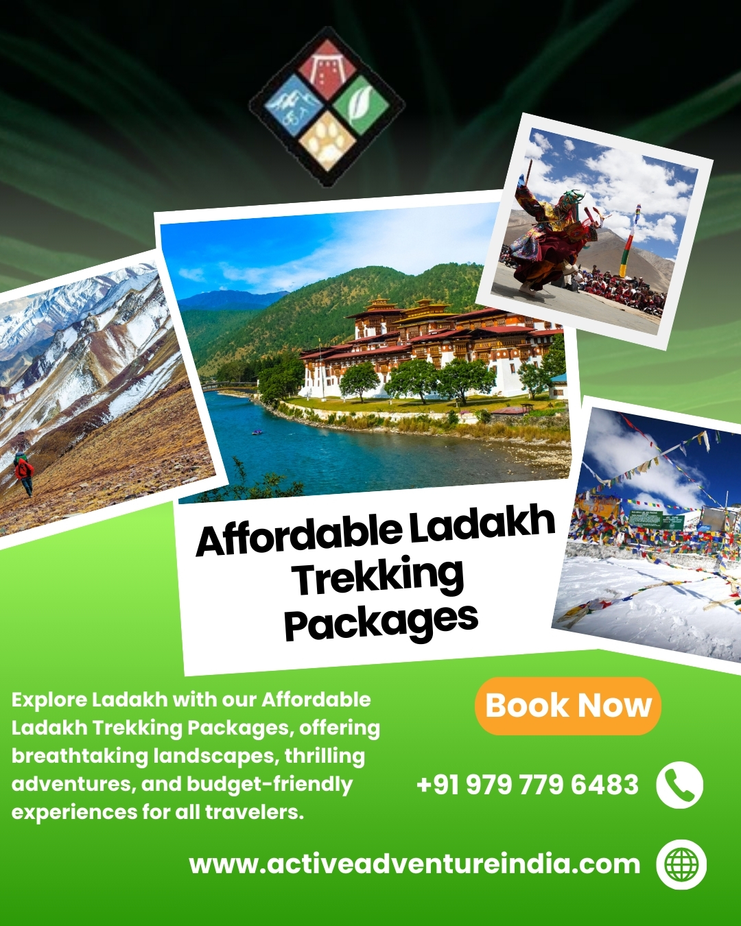 Affordable Ladakh Trekking Packages Blank Meme Template
